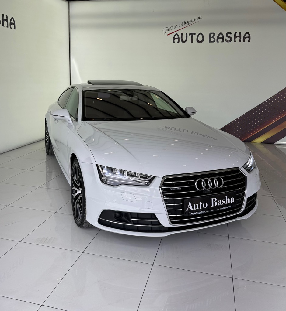 SHITET⤵️▪️⤵️
📁AUDI A7 50  TDI Quattro
✅Motorri: 2998
✅Viti: 2016
✅Kambio: Automatike 
✅Kilometra: 195.000
✅Karburanti: nafte
✅Targa( dogana paguar)

📁Opsione Shtese:
▪️Start stop
▪️Bxho xhami
▪️Driving Mode Select (Eco/Normal/Sport/▪️lndividual)
▪️Sallon I paster 
▪️Navigator
▪️Sendilje Elektrike
▪️Sendilje me Ngrohje
▪️Kamera Parkimi 
▪️vete parkim 
▪️Pasqyra Elektrike me Palosje
▪️Pasqyra me Ngroheje
▪️Xhama te Zi
▪️Klima 3 Zona (Air Controll dhe Air Cleaner)
▪️Radio-CD / Bluetooth/ Aux/ Wifi
▪️car pley
▪️driving asis
▪️Limitor Shpejtesie
▪️Komanda ne Timon
▪️Fener dhe Stopa Full LED
▪️ESP / ABS/ TCR ( Cdo Opsion Sigurie)
▪️Makina ka cdo opsion te mundshem
 
📁makina esht ne gjendje perfekte e gatshme pertu kontrolluar te mekaniku juaj i besuar.

📞+355686771010
📲@auto_basha
📍Tirane

