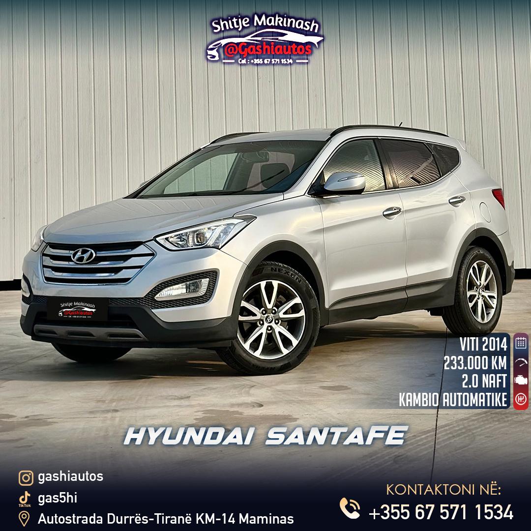 HYUNDAI SANTA FE
VITI 2014
2.0 CRDI ( ME ZINXHIR )
233000 KILOMETRA
AUTOMATIKE
DISQE ME CNC
4 GOMAT E REJA
XHAMA E ZINJ
LUPA + SIPAS KTHESAVE
LED DAYTIME
SENSOR PARKIMI
STOPA LED
KOMANDA NE TIMON
HILL DESCENT CONTROL
TIMON ME NGROHJE
SEDILJE ME NGROHJE PARA MBRAPA
LEKUR TOTALE
AUX BLUETOOTH
SISTEM MUZIKE
EDHE SHUME OPSIONE TE TJERA
CMIMI 8,900,000
Nr CEL +355675711534