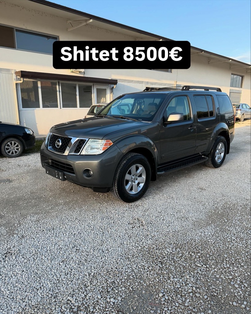 Shitet Nisan Pathfinder 4.0 Benzin+Gas viti 2008 importuar nga 🇺🇸 98.000milje, impjati Gasit BRC 1600€ 5 vjet garanci, sherbimet e sapo bera te gjitha ne pergjithsi vaj filtra pjes xhenerime, gomat 100% te reja mark, per detaje tjera mund ta shikoni nga afer, per te gjitha pershkrimet e lart permendura jap garanci, cmimi 8.500€
Nr tel: +355686644446