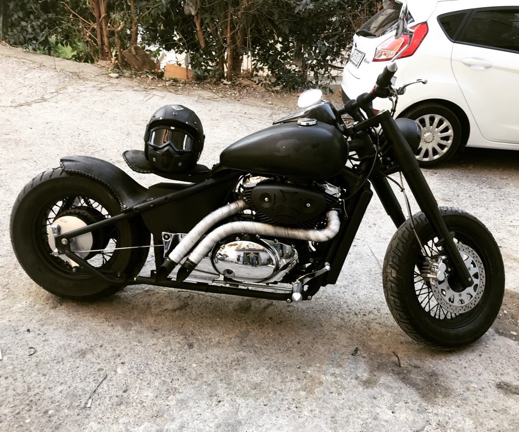 Bobber I modifikuar perfekt

800 cc
Sinjale dhe drite LED
Marmita zhurme 
Dokumenta te rregullta 
