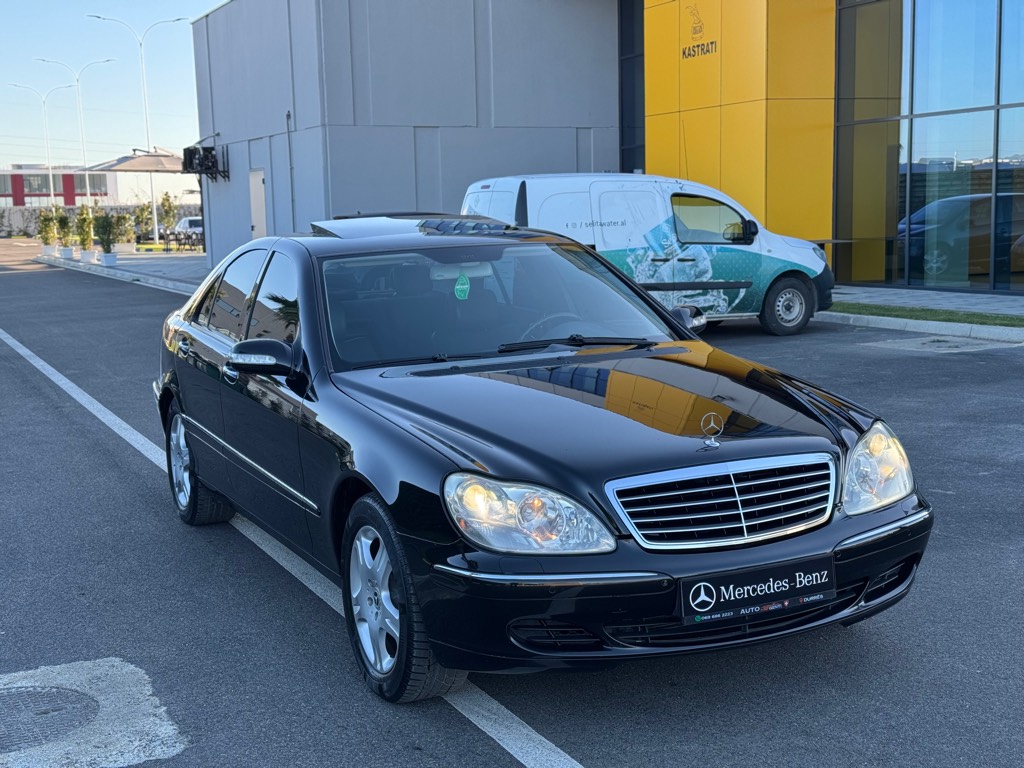 S Class 350 🇩🇪
Benzin-Gaz
Viti 2004 
Sensor Parkimi Para Mbrapa
Xenon BiXenon
Sedile Me Ngrofje-Ftofje -Memory
Hapse Xhami Lart Baxho
Dyer Me Thithje ...Etj
Ardhur Nga Gjermania
Me Dogane Te Paguar
Gjendje Perfekt
Cmimi i Diskutushem

📞+355696662223
