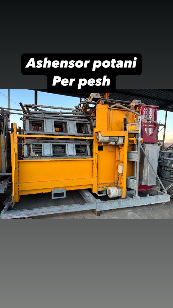  Ashensorë për Kantiere Ndërtimi 
Marka POTAIN  PH150-P 
Lartësi deri në 100m 💪 Kapacitet deri në 1500  kg 
Projektuar për ngarkesa të rënda & përdorim intensiv 
📞 +355 695452491