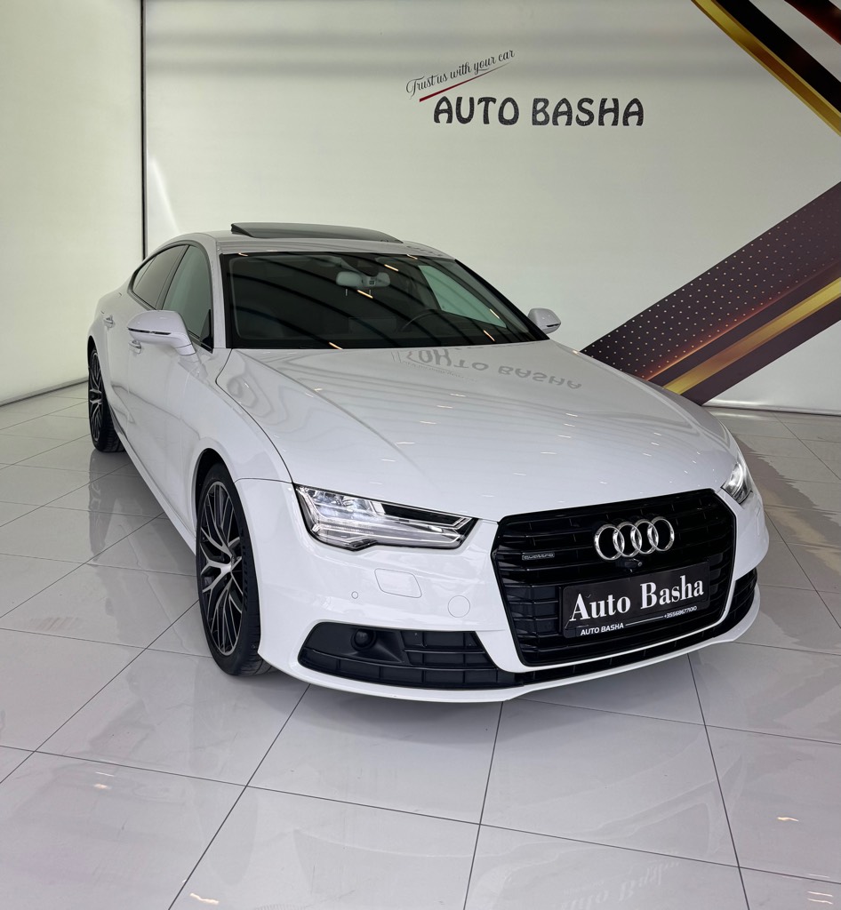 SHITET⤵️▪️⤵️
📁AUDI A7 50  TDI Quattro
✅Motorri: 2998
✅Viti: 2017
✅Kambio: Automatike 
✅Kilometra: 218.000
✅Karburanti: nafte
✅Targa( dogana paguar)

📁Opsione Shtese:
▪️Start stop
▪️Bxho xhami
▪️Driving Mode Select (Eco/Normal/Sport/▪️lndividual)
▪️Sallon I paster 
▪️Navigator
▪️Sendilje Elektrike
▪️Sendilje me Ngrohje
▪️Kamera Parkimi 
▪️vete parkim 
▪️Pasqyra Elektrike me Palosje
▪️Pasqyra me Ngroheje
▪️Xhama te Zi
▪️Klima 3 Zona (Air Controll dhe Air Cleaner)
▪️Radio-CD / Bluetooth/ Aux/ Wifi
▪️car pley
▪️driving asis
▪️Limitor Shpejtesie
▪️Komanda ne Timon
▪️Fener dhe Stopa Full LED
▪️ESP / ABS/ TCR ( Cdo Opsion Sigurie)
▪️Makina ka cdo opsion te mundshem
 
📁makina esht ne gjendje perfekte e gatshme pertu kontrolluar te mekaniku juaj i besuar.

📞+355686771010
📲@auto_basha
📍Tirane


