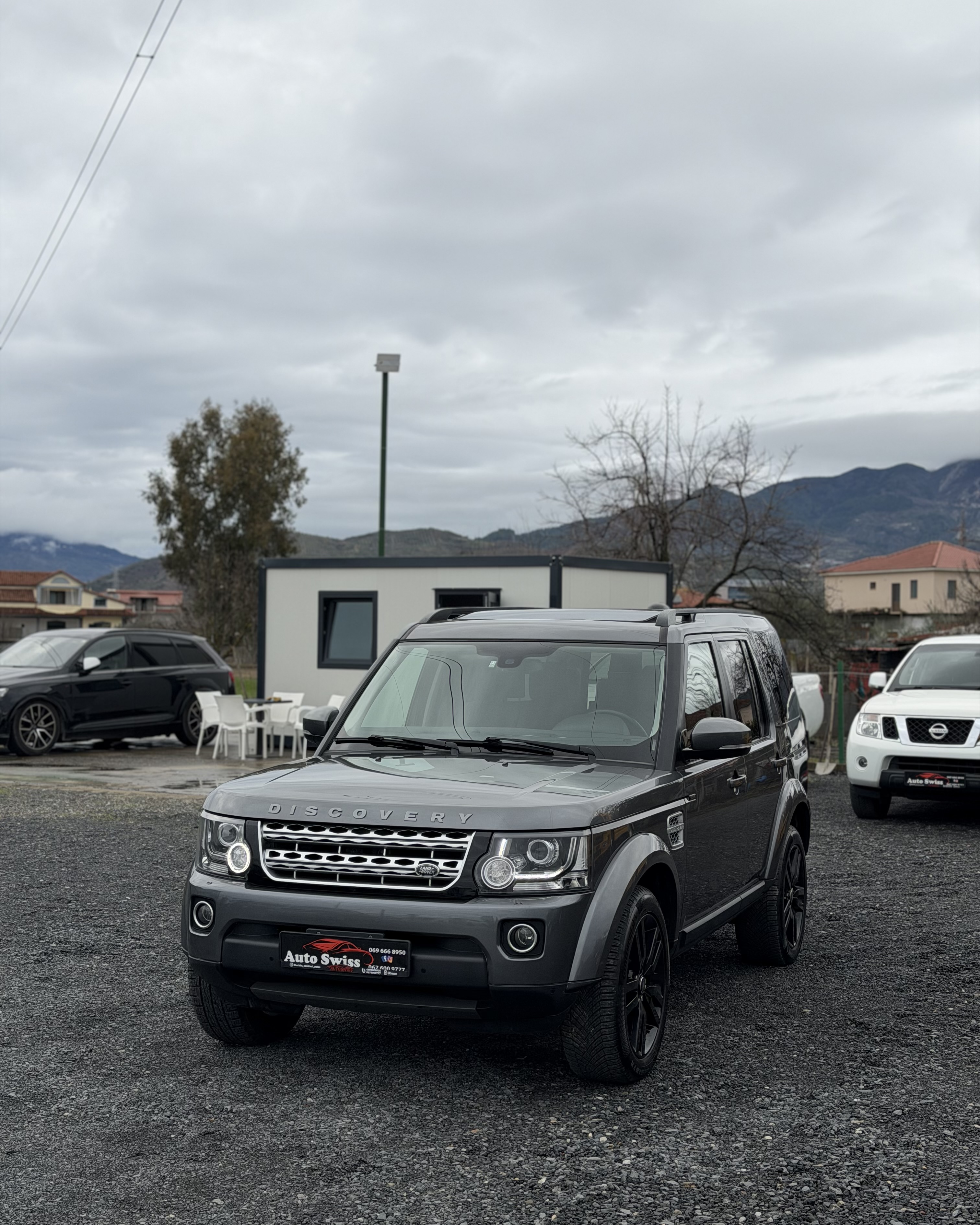 🚘✨ Land Rover Discovery 3.0 Diesel – 2015 ✨🚘 🇨🇭 Ardhur nga Zvicra 📍 Elbasan 💶 15.900€
🔹 220.000 km 🔹 Automatike ⚙️ 🔹 Full opsione 🔝 🔹 Tavan panoramik 🌤️ 🔹 Navigacion 🗺️ 🔹 Ngrohje sediljesh para & mbrapa 🔥 🔹 Xhama origjinal 🪟 🔹 2 çelësa 🔑🔑 🔹 Doganë e paguar + TVSH 📄✅

📲 Tel: 069 666 8950