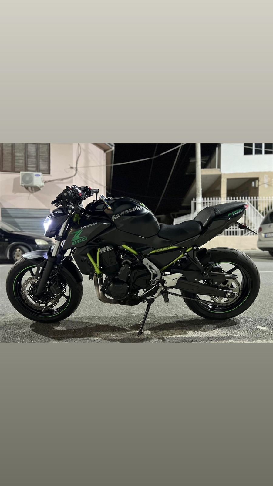 Nderrohet me Makine plus minus Kawasaki z650 viti 2019. Dokumenta sapo prera. E gatshme per cdo lloj prove. 