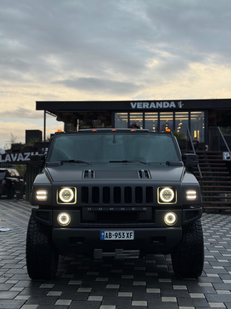 Hummer h 2 i sapo ardhur dhe targuar per me teper kontakt