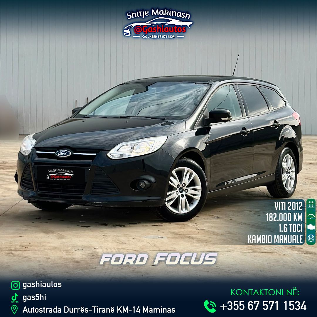 +355675711534
FORD FOCUS
VITI PRODHIMIT 2012
KILOMETRRA 182000
KAMBIO MANUALE ME 6 RRAPORTE
KOMANDA NE TIMON
AUX BLUETOOTH NAVI
DRITAT AUTOMATIKE
KONDICIONER
GOMAT E REJA
DISQE ALUMINI
SAPO ARDHUR DOGAN E PAGUAR
4900€