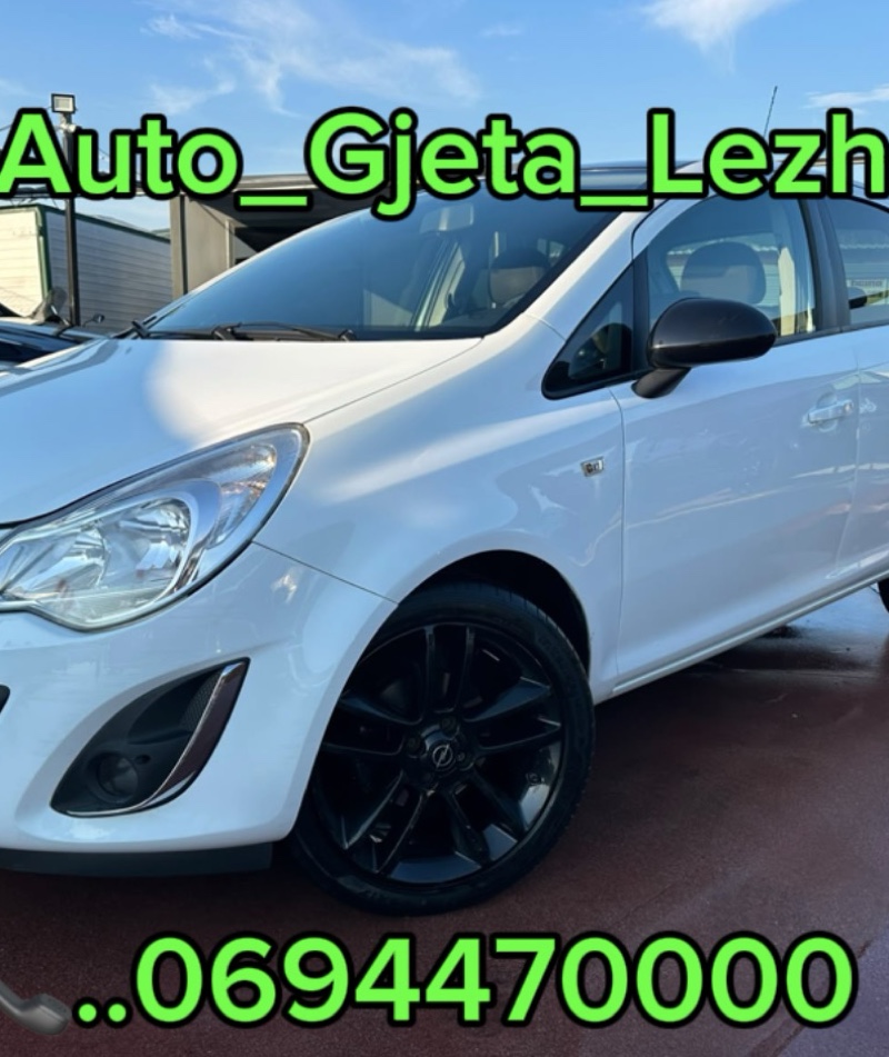Opel 🇨🇭Opel corsa
🇨🇭1.4 facelift
🇨🇭Automat
🇨🇭Inportuar nga zvicra
🇨🇭Dogan tvsh te paguar
🇨🇭Viti i prodhimit 2011
🇨🇭170 mi km te qertifikuara me garanci
🇨🇭Navi bloototh usb aux
🇨🇭Klima bizona
🇨🇭Gjama pasqyra elektrike
🇨🇭Sensor parkingu
🇨🇭Gjama tzi fabrike
🇨🇭Timon hidroaulik si Dhe elektrik
🇨🇭Disponon 2 pal disqe Dhe goma vere Dhe dimri
🇨🇭Ne gjendje perfekte
🇨🇭Me drejt kontrolli
🇨🇭Qmimi i diskutushem
🇨🇭Per me teper na kontaktoni ne nr 📞..0694470000